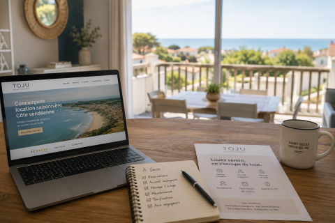 Coût d'une conciergerie Airbnb en Vendée